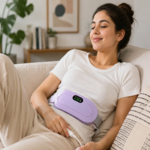 Menstrual Cramp Relief Belt – Rechargeable Heating Pad