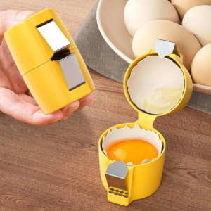 Egg Shell Opener – Handheld Egg Cracker Tool for Raw Eggs | Quickslice