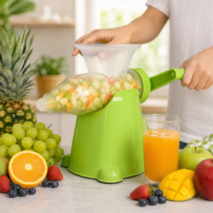 Manual Plastic Juicer – Easy, Compact & Durable for Fresh Juices